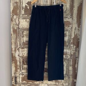 Polo by Ralph Lauren Black 💯 cotton lounge pants, Size M